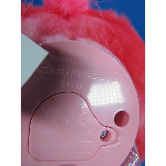 Zuru Whistling Pink Flamingo 8” Plush Glitter Eyes Stuffed Animal Toy - Picture 7 of 7